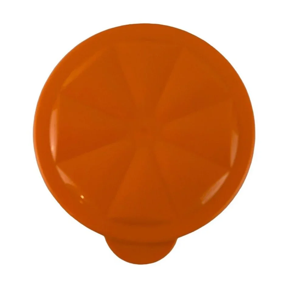 Tupperware Orange Keeper #6871 w/Seal #6872‎ Orange Container Lot of 3
